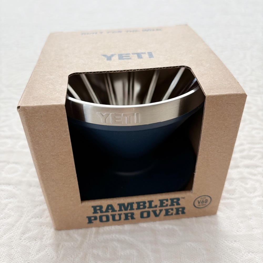 Yeti The Big Dripper Rambler Pour Over Top, Navy